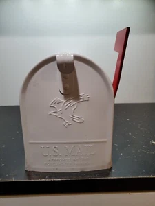 Mailbox The Solar Group US Mail With Flag  - Picture 1 of 8