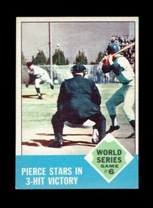 1963 Topps 147 World Series Game 6 ( Pierce).  EX+.  (TX2047). - Picture 1 of 2