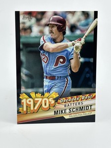 2020 Topps Decades' Best Black (Series 2) Mike Schmidt /299 Phillies #DB-47