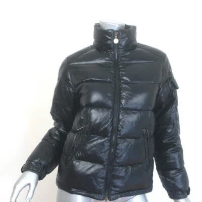 Moncler Enfant Maya Down Puffer Jacket Black Size 12Y Womens 0 - Image 1 of 4