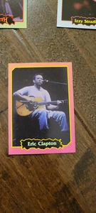 1997 ROCK CARDS INTERNATIONAL ARGENTINA CARD ERIC CLAPTON ROLL HALL OF FAME # 18 - Picture 1 of 1