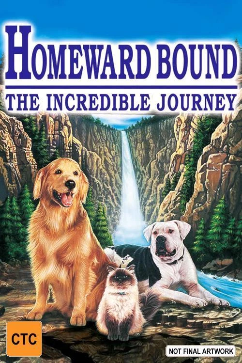Homeward Bound-The Incredible Journey (DVD, 1993)
