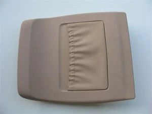99 00 01 BMW 740I 740 FRONT LEFT DRIVER SIDE SEAT REAR BACK PANEL COVER TAN USED - Picture 1 of 6