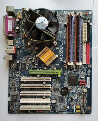 Gigabyte GA-8IPE775-G Mobo with Pentium 630 3GHz HT CPU and 2GB RAM - Test OK! - Image 1 of 4