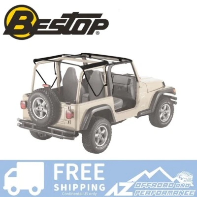 Bestop OE Factory Style Bow & Frame Hardware Kit For '97-'06 Jeep Wrangler TJ - Image 1 of 2