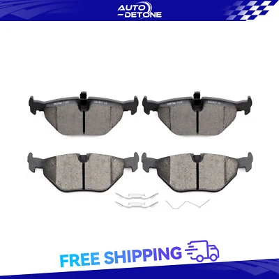 4 Pcs Rear Ceramic Brake Pads For BMW 318i 318is 318ti 323Ci 323i 323is Z3 Z4 — 第 1/4 张图片