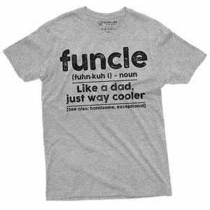 Men's funcle Funny Uncle gift T-shirt Uncle gift ideas uncle definition tee - Picture 1 of 8