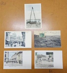 Lot x 5 Postcard Bolivia La Paz Edificio Correos Plaza San Francisco Guaqui - Picture 1 of 12