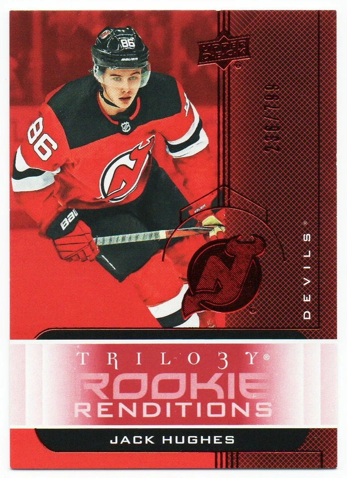 2019-20 Upper Deck Trilogy Rookie Renditions RC Red /799 Pick Any - Image 1 of 1