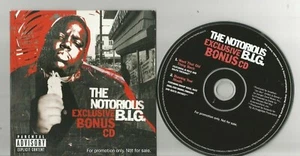 Notoious B.I.G. Exclusive Bonus CD 2 tracks US Promo Want That Old Thing Back D - Foto 1 di 2