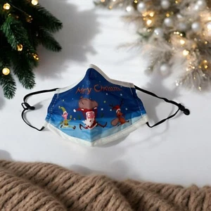 CHRISTMAS Face Mask: Child, Washable, Adjustable. Merry Christmas! - Picture 1 of 4