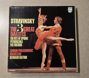 Stravinsky The 3 Great Ballets - Bernard Haitink 3XLP (1974) EX/VG+ - Picture 1 of 4