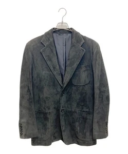 Gucci Suede Tailored Jacket M Gyw14 - Picture 1 of 10