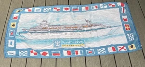Royal Caribbean Kreuzfahrtschiff Int’l Strandtuch Maritim Flaggen 60” Vintage 1990’s - Bild 1 von 17