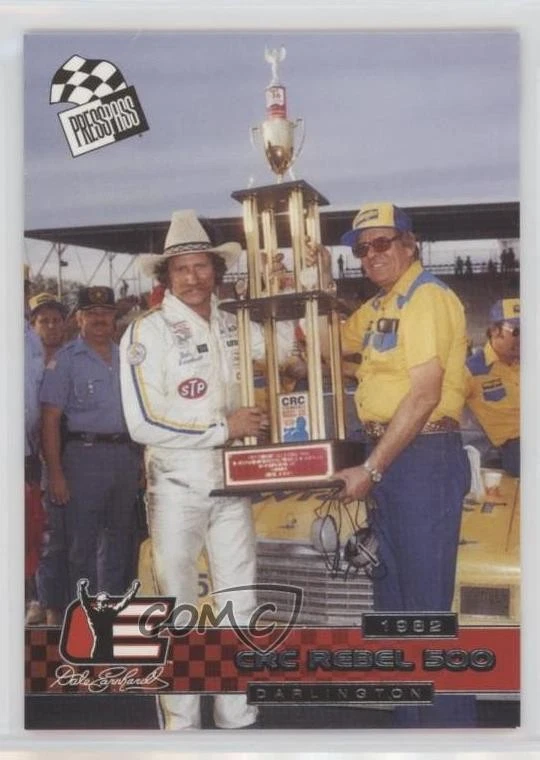 2004 Press Pass Dale Earnhardt: The Legacy Victories Dale Earnhardt #7 HOF - Image 1 of 2