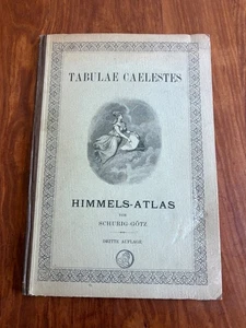 CELESTRAL HIMMELS ATLAS 1925 HC HEAVENS ASTRONOMY STAR CHARTS CONSTELLATIONS - Picture 1 of 10