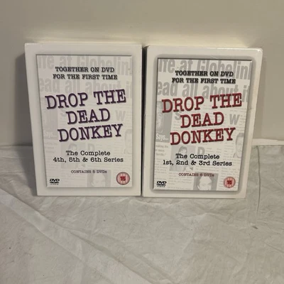 Drop The Dead Donkey - Complete Series Seasons 1 2 3 4 5 6.  Region 2 - Image 1 of 4