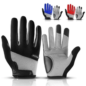 Guantes de Ciclismo Pantalla Táctil Dedo Completo Motocicleta Bicicleta de Montaña Guantes de Montar - Imagen 1 de 13