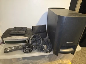 BOSE AV3-2-1 Series I Media Center & PS3-2-1 Powered Speaker System W/Cords - Picture 1 of 4