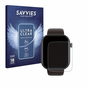 18x Folie für Smartwatch IDW13 / IDW15 / IDW19 1.8" Schutzfolie Displayschutz  - Zdjęcie 1 z 11