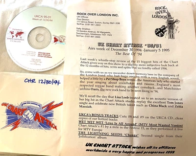 12/30/94 ROCK OVER LONDON  1994 YR END SPECIAL:LIVE IN STUDIO ACOUSTIC LISA LOEB - Image 1 of 2