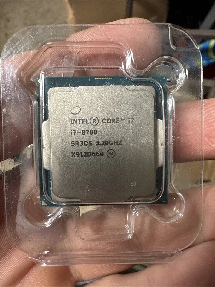 Intel Core i7-8700 3.2GHz 12MB 8GT/s SR3QS LGA1151 CPU Processor - Image 1 of 1