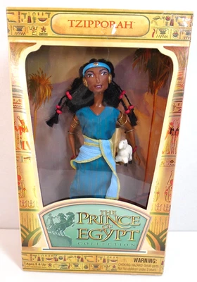 Muñeca Colección Príncipe de Egipto 1998 "Tzipporah" Nueva Nunca Sacada de la Caja Foto 1 de 4