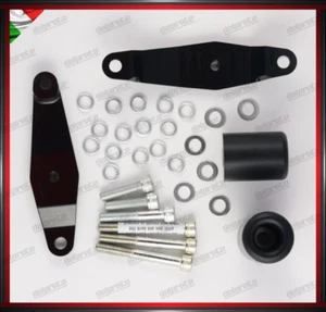 COPPIA TAMPONI PARATELAIO PER KAWASAKI Z1000 2010 2012 PARACARENE POLIMERO - Picture 1 of 2