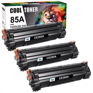 3PK CE285A 85A Toner Cartridge For HP LaserJet Pro M1137 M1138 M1139 M1216nfh - Picture 1 of 12