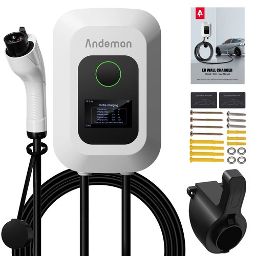 Audew EV Charger Level 2 50 Amp 12KW 240V Car EV Charging Station eBay