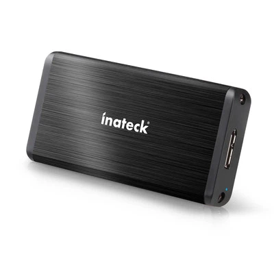 Inateck M50 mSATA SSD Festplattengehäuse mit USB 3.0 Datenkabel Unterstützt UASP - Bild 1 von 4