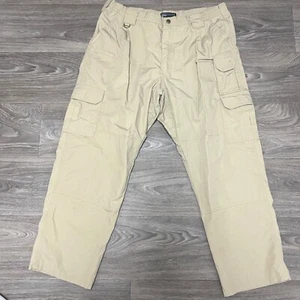 5.11 Tactical Series Cargo Pants Relaxed Fit Utility Workwear Beige 38/30 0129 - Picture 1 of 9
