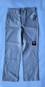 Dockers NWT Khaki Boys Uniform Regular Adjustable Waist Flat Front (BOX 89) - Picture 1 of 3