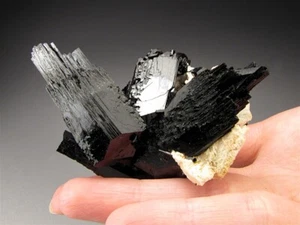 Black Tourmaline, Erongo, Namibia  - Picture 1 of 3