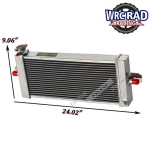 Universal Aluminum Heat Exchanger Air to Water Intercooler 21" x 8" Supercharger - Picture 1 of 9