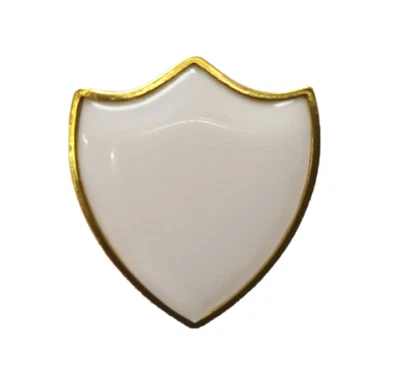 White Shield Badge - Image 1 of 2