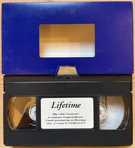 My Little Assassin 1998 RARE Lifetime Premier VHS Movie - Picture 1 of 1