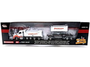 1/64 Knife River KW T880 Quad-Axle Rouge Dump Rouge Transfer Dump DCP - Picture 1 of 5