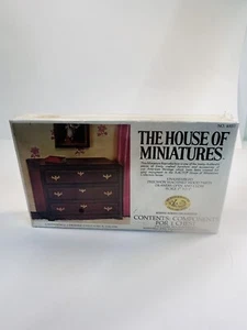 Casa de Miniaturas Casa de Muñecas Muebles Chippendale 3 Cajones Kit de Cofre NUEVO 40011 - Imagen 1 de 3