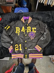 Chaqueta Bomber Universitaria rue21 Adulto Pequeña Joven y Pagada Hip Hop Ropa de Calle Informal - Imagen 1 de 15