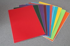 5X Self Adhesive Vinyl A4 SHEETS - CRAFT ROBO / SILHOUETTE CAMEO. DIY stickers