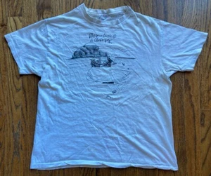 Vintage 80er Fear & Loathing Las Vegas Shirt XL University Virginia Charlottesville - Bild 1 von 14