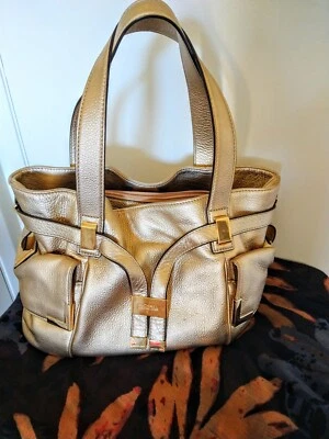 Bolso de Mano Michael Kors Cuero Beverly Poco Uso ¡Calidad! Foto 1 de 4