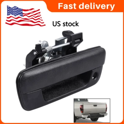 For Chevrolet Colorado GMC Canyon 2004-2012 11 Tailgate Handle Textured w/ Lock Foto 1 de 4