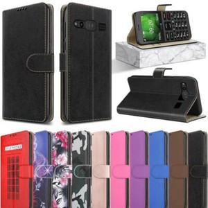For DORO 1380 Case, Slim Leather Wallet Flip Shockproof Stand Phone Cover