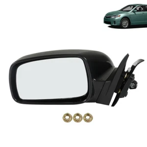 For Toyota Camry 2007-2011 New Plastic Front Black Left Driver Side Mirror - Picture 1 of 12