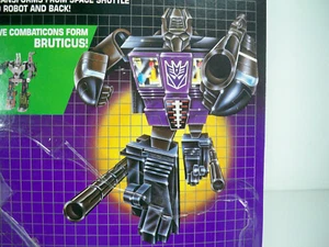 K200054 BLAST OFF FULL CARD BACK 1987 G1 TRANSFORMERS ORIGINAL COMBATICON - Imagen 1 de 12