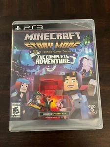PS3 Minecraft Story Mode: A TellTale Games Series NO MANUAL (PS3, 2015) - Picture 1 of 3