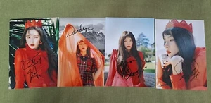 RED VELVET Autographed Signed Photo PERFECT VELVET 5*7 inches COLLECTION 2020 - Picture 1 of 19