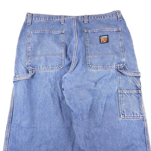 Vtg Y2k Timberland Pro Baggy Loose Carpenter Jeans Work Skate Size 40x30 - Picture 1 of 9